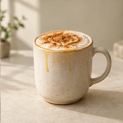 GODSPEED: Honey latte, Cinnamon, Warm milk